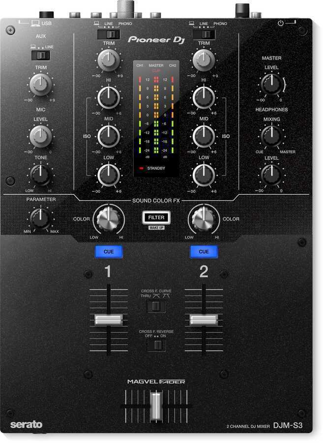 Pioneer DJ - Pioneer DJ DJM-S3 2 Kanal Efektli Dj Mikseri
