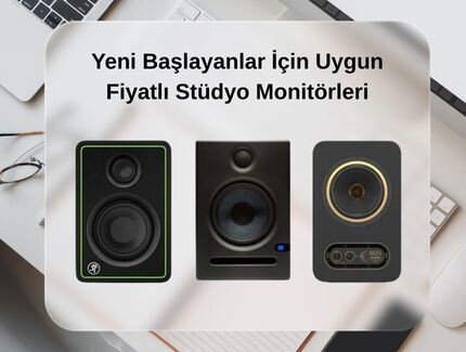 Yeni Başlayanlar İçin Uygun Fiyatlı Stüdyo Monitörleri