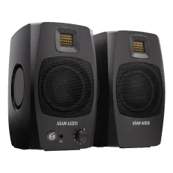 Adam Audio D3V Aktif Masaüstü Referans Monitör Sistemi (Siyah) - 1