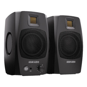 Adam Audio D3V Aktif Masaüstü Referans Monitör Sistemi (Siyah) - Adam Audio