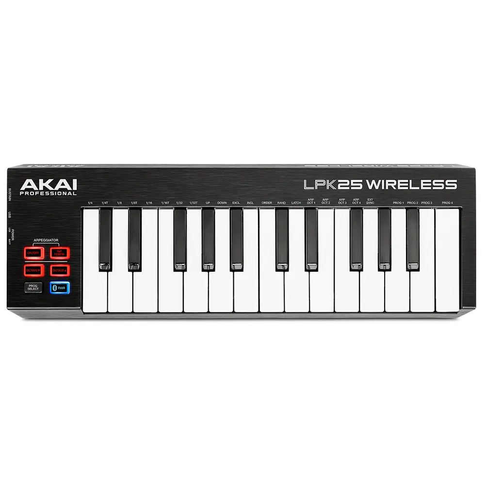 AKAI LPK25 WIRELESS / 25 Tuş MIDI Klavye - AKAI