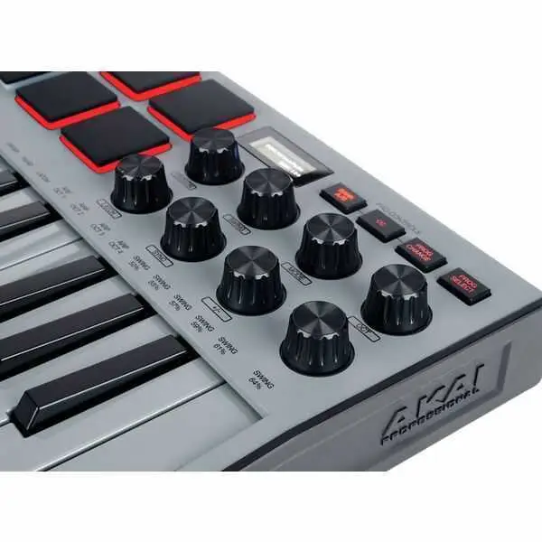 AKAI MPKMINI MK3 Midi Controller Grey Edition - 3