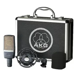 AKG C214 Geniş Diyaframlı Kardioid Kondenser Stüdyo Mikrofonu - 4