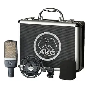 AKG C214 Geniş Diyaframlı Kardioid Kondenser Stüdyo Mikrofonu - 4