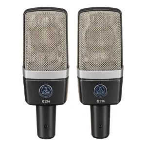 AKG C214 Matched Pair Stereo Geniş Diyaframlı Kardioid Kondenser Mikrofon - 3
