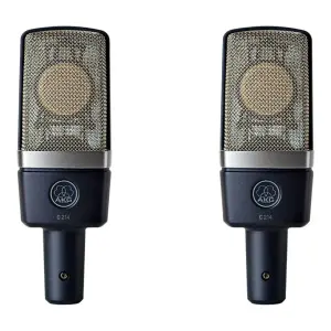 AKG C214 Matched Pair Stereo Geniş Diyaframlı Kardioid Kondenser Mikrofon - 10