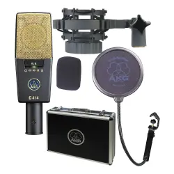 AKG C414 XLII Geniş Diyaframlı Çoklu Kutup Desenli Kondenser Mikrofon - AKG
