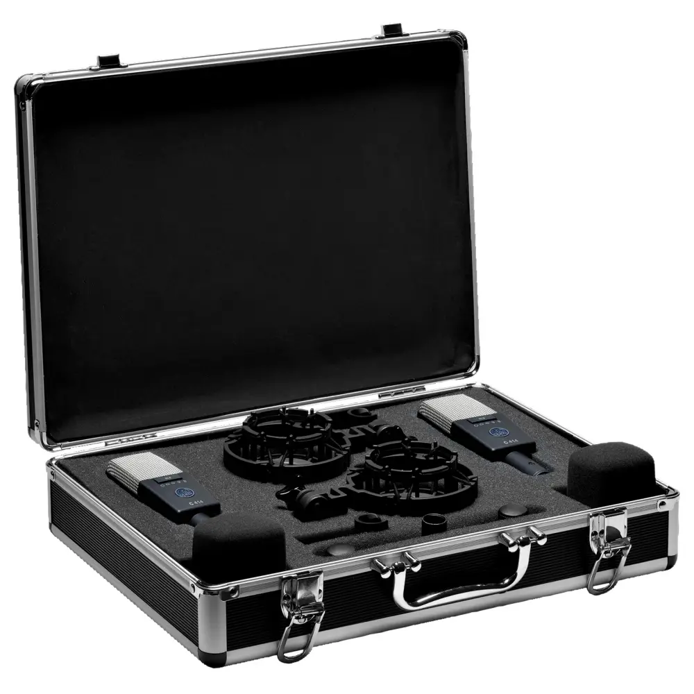 AKG C414 XLS MATCH PAIR Stereo Çok Yönlü Kondenser Mikrofon - AKG