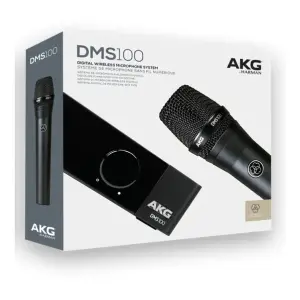 AKG DMS100 Microphone Set Dijital Kablosuz El Mikrofonu Sistemi - 4