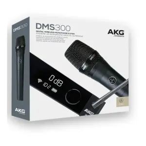 AKG DMS300 Microphone Set Dijital Kablosuz El Mikrofonu Sistemi - 3