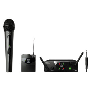 AKG WMS40 Mini Çiftli Vokal Enstrümantal Set Kablosuz Mikrofon Sistemi - AKG