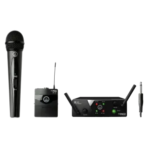AKG WMS40 Mini Çiftli Vokal Enstrümantal Set Kablosuz Mikrofon Sistemi - 1