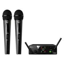 AKG WMS40 Mini Çiftli Vokal Set Kablosuz Mikrofon Sistemi - AKG