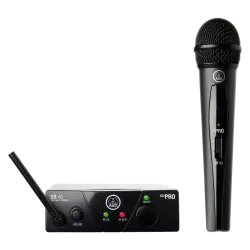 AKG WMS40 Mini Tekli Vokal Set Kablosuz Mikrofon Sistemi - 1