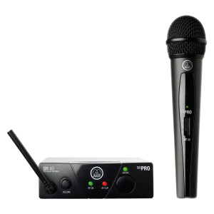 AKG WMS40 Mini Tekli Vokal Set Kablosuz Mikrofon Sistemi - AKG