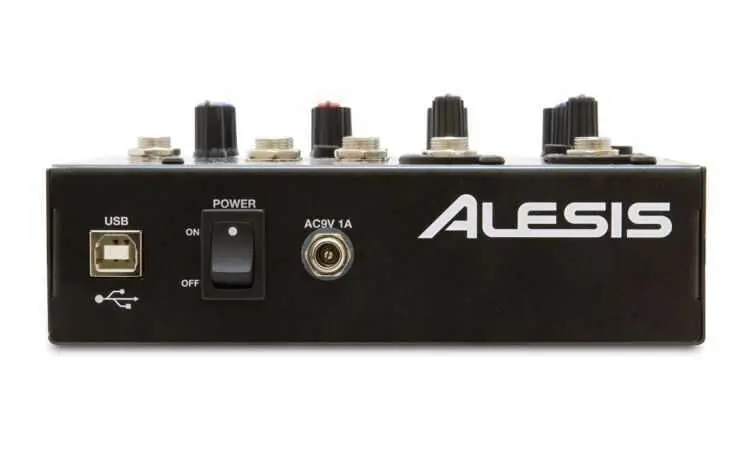 Alesis MultiMix 4 USB FX 4-Channel Mixer and USB Audio Interface - 3