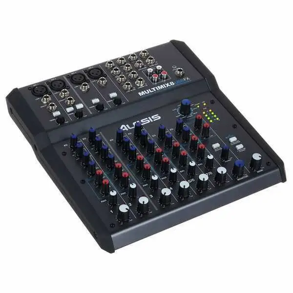Alesis MultiMix 8 USB FX 8-Channel Mixer with Built-In Effects and USB Interface - 3