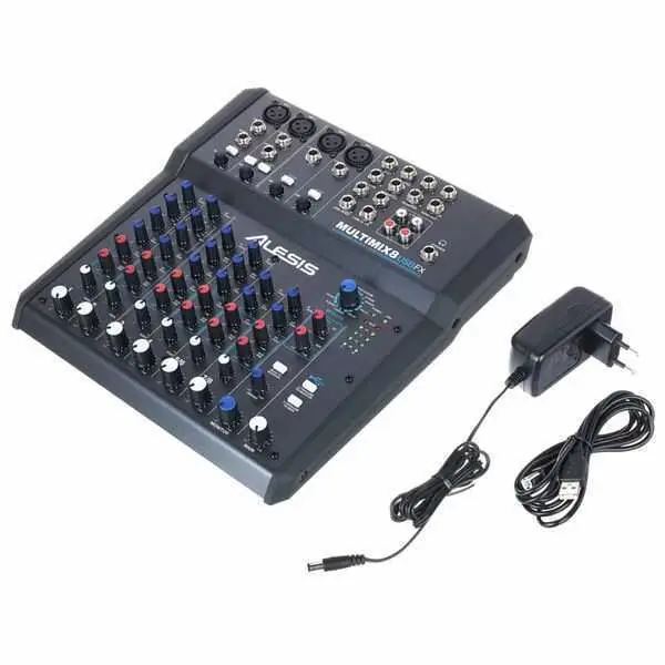 Alesis MultiMix 8 USB FX 8-Channel Mixer with Built-In Effects and USB Interface - 5