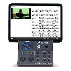 Alesis Nitro Max Mesh Derili ve Bluetooth'lu 8 Parça Elektronik Davul Seti - 12