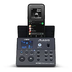 Alesis Nitro Max Mesh Derili ve Bluetooth'lu 8 Parça Elektronik Davul Seti - 14
