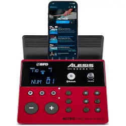 ALESIS Nitro Pro XL 10 Parça Elektronik Davul Seti - Bluetooth ve BFD Sesler Dahil - 5