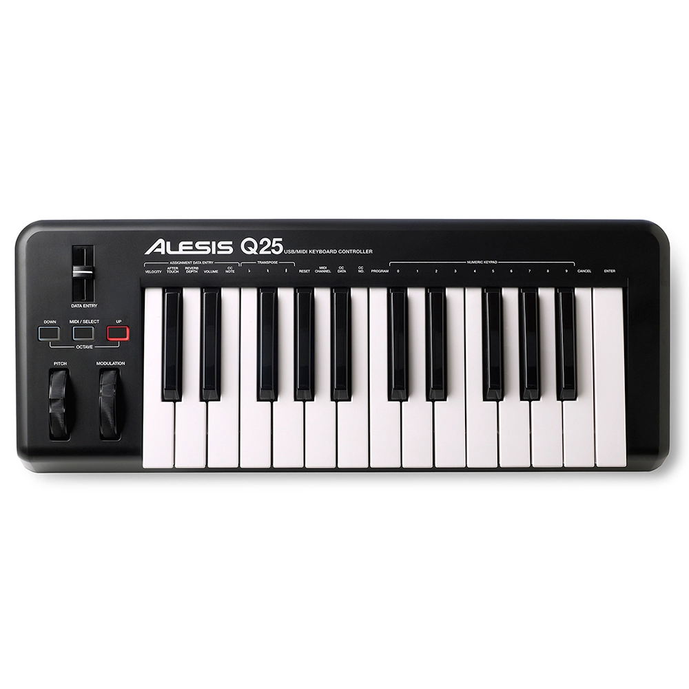 Alesis Q25 25 Tuş MIDI Klavye - 1