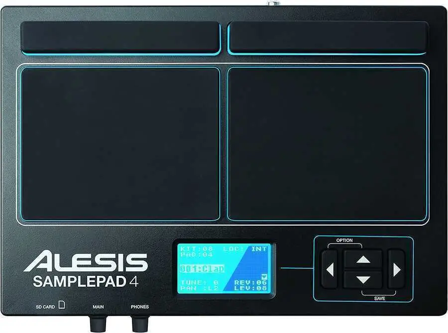 Alesis SamplePad 4, Four-Pad Percussion and Sample-Triggering Instrument - 1