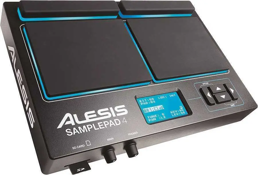 Alesis SamplePad 4, Four-Pad Percussion and Sample-Triggering Instrument - 2