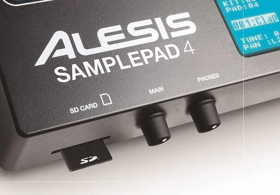 Alesis SamplePad 4, Four-Pad Percussion and Sample-Triggering Instrument - 5
