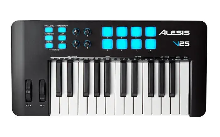 ALESIS V25MKII 25 Tuş MIDI Klavye - 1