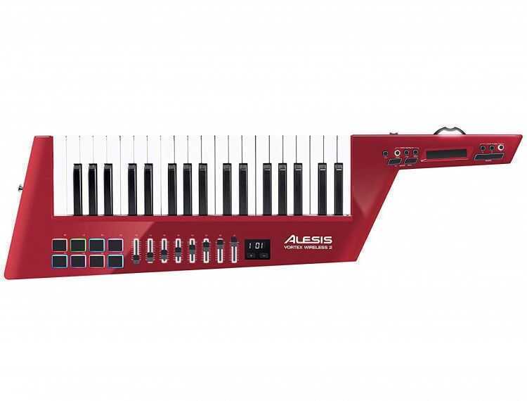 Alesis - Alesis VORTEXRED Wireless USB-MIDI Controller Keytar