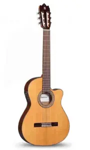 Alhambra 3C CT-E1 Elektro Cutaway Klasik Gitar - 1