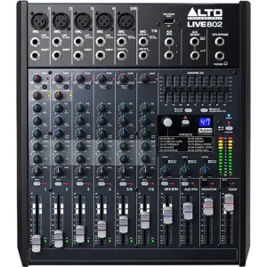 Alto Live 802 8-Kanal USB Analog Mikser - 2