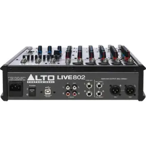 Alto Live 802 8-Kanal USB Analog Mikser - 3