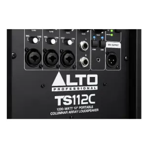 Alto Professional TS112C 1200W Taşınabilir Kolon Tipi Line Array Hoparlör (DSP / Bluetooth) - 10