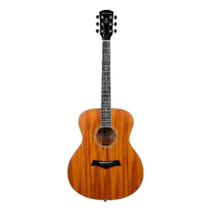 Arrow Gold Auditorium Solid Top Akustik Gitar (Natural Mahogany) - 1
