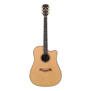 Arrow Platinum D CE SIT RW Elektro-Akustik Gitar - 1