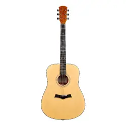 Arrow Silver Dreadnought Akustik Gitar (Natural) - Arrow Guitars