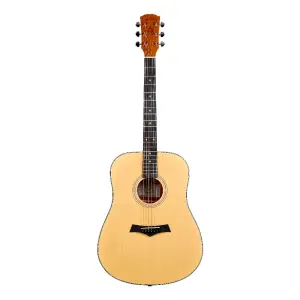 Arrow Silver Dreadnought Akustik Gitar (Natural) - 1