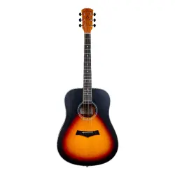 Arrow Silver Dreadnought Akustik Gitar (Sunburst) - Arrow Guitars