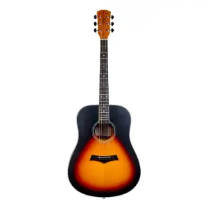 Arrow Silver Dreadnought Akustik Gitar (Sunburst) - 1