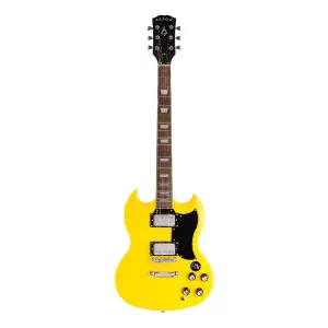 Arrow Twincut Banana Custard Elektro Gitar - 1