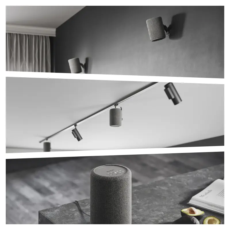 Audio Pro A10 MKII Multiroom Hoparlör (Koyu Gri) - 5