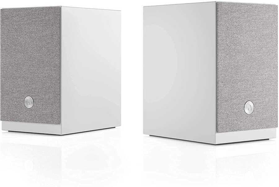 Audio Pro A26 HiFi Stereo Bluetooth WiFi Wireless Multi-Room Bookshelf Hoparlör (Beyaz)