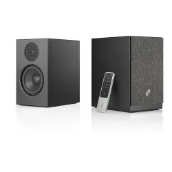 Audio Pro A28 Ultra Kompakt Stereo Multiroom Hoparlör Seti (WiFi, AirPlay 2, Chromecast, Bluetooth, HDMI ARC, Siyah) - 3