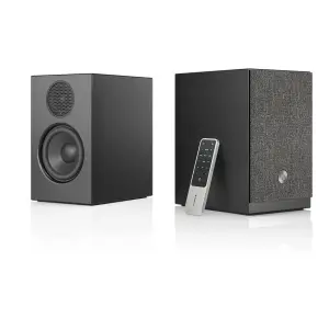 Audio Pro A28 Ultra Kompakt Stereo Multiroom Hoparlör Seti (WiFi, AirPlay 2, Chromecast, Bluetooth, HDMI ARC, Siyah) - 3