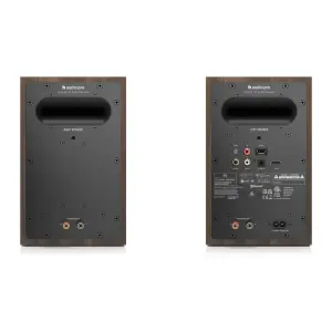 Audio Pro A28 Ultra Kompakt Stereo Multiroom Hoparlör Seti (WiFi, AirPlay 2, Chromecast, Bluetooth, HDMI ARC, Valnut) - 5