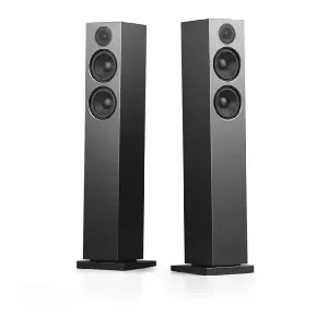 Audio Pro A38 Kablosuz Multiroom Kule Hoparlör (WiFi, AirPlay 2, Chromecast, Bluetooth, Siyah) - 3