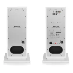 Audio Pro A48 Aktif Kule Tipi TV/Multiroom Hoparlör (320W – WiFi, AirPlay 2, Chromecast, Bluetooth, Beyaz) - 5