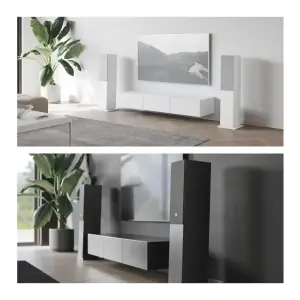 Audio Pro A48 Aktif Kule Tipi TV/Multiroom Hoparlör (320W – WiFi, AirPlay 2, Chromecast, Bluetooth, Beyaz) - 7